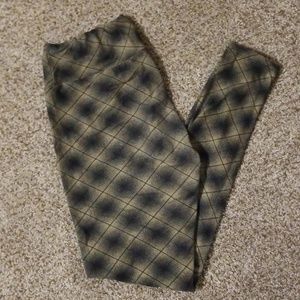 LuLaRoe patterned OS leggings